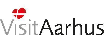 The logo of Visit Aarhus