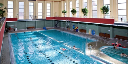 Swimming pool Spanien in the city center of Aarhus