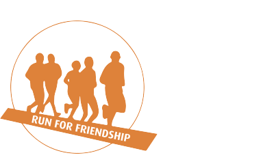 The logo of Run for Friendship