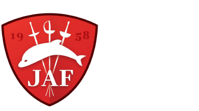 The logo of Jysk Akademisk Fægteklub