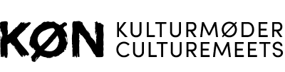 The logo of KØN Culturemeetings