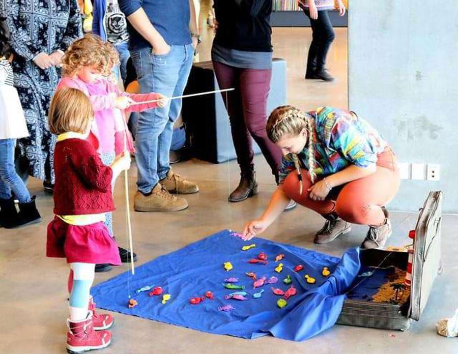 Children playing at Aarhus City Welcome