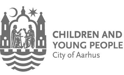 The logo of Children and Young People, City of Aarhus